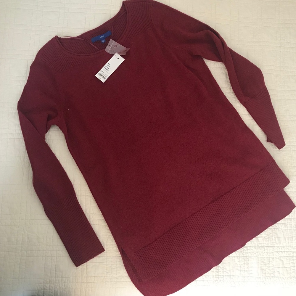 NWT Classy red sweater